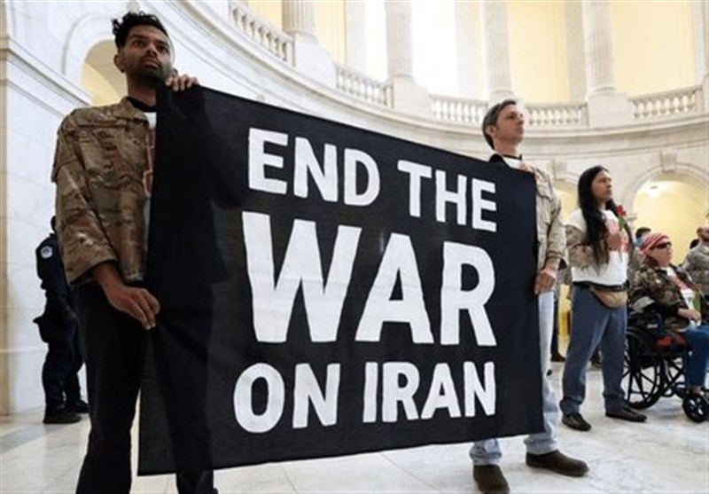 Dozens of Veterans Arrested at Capitol during Protest against War on Iran