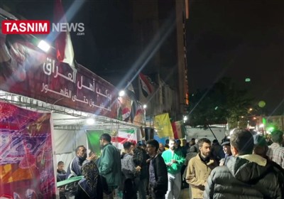 مواكب حسينية عراقية في إيران: تجسيد للتضامن الإنساني ووحدة الشعوب في مواجهة العدوان الصهيوأمريكي