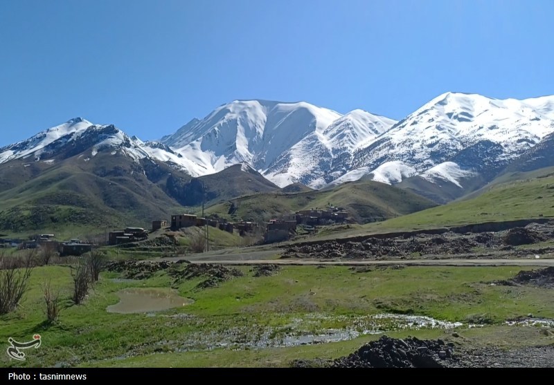 گزارش تسنیم از طبیعت بکر سارال؛ بهار در دامنه‌ها، برف بر قله‌ها