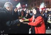 برپایی موکب دختران ورزش‌کار اردبیل