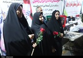 برپایی موکب دختران ورزش‌کار اردبیل