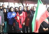 برپایی موکب دختران ورزش‌کار اردبیل