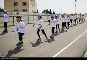 مراسم روز جهانی اسکیت و گرامیداشت شهدای ورزشکار