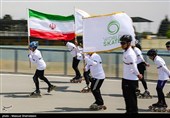 مراسم روز جهانی اسکیت و گرامیداشت شهدای ورزشکار