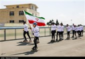 مراسم روز جهانی اسکیت و گرامیداشت شهدای ورزشکار