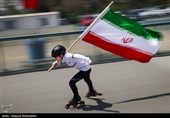 مراسم روز جهانی اسکیت و گرامیداشت شهدای ورزشکار