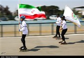 مراسم روز جهانی اسکیت و گرامیداشت شهدای ورزشکار