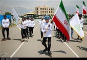 مراسم روز جهانی اسکیت و گرامیداشت شهدای ورزشکار