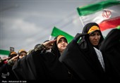 رزمایش بزرگ دختران جان‌فدای ایران در قم 