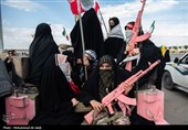 رزمایش بزرگ دختران جان‌فدای ایران در قم 