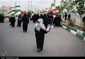 رزمایش بزرگ دختران جان‌فدای ایران در قم 