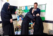 دختران شهدای جنگ رمضان شهرستان بویراحمد تجلیل شدند+تصاویر