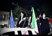 شکوه حضور شیرزنان در رزمایش بانوان کاشانی+فیلم
