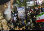 جتماع مردم اهواز در حمایت از رهبری و نیروهای مسلح