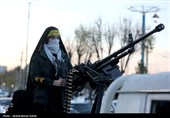 رژه خودرویی بانوان جان فدا در همدان