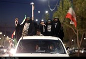 رژه خودرویی بانوان جان فدا در همدان
