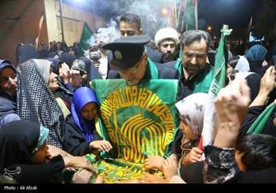 اجتماع امام رضایی‌ها در روستای تعزیه ایران