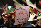 موج 53 حماسه مردم یاسوج در خیابان؛ طنین حمایت از نیروهای مسلح+تصاویر