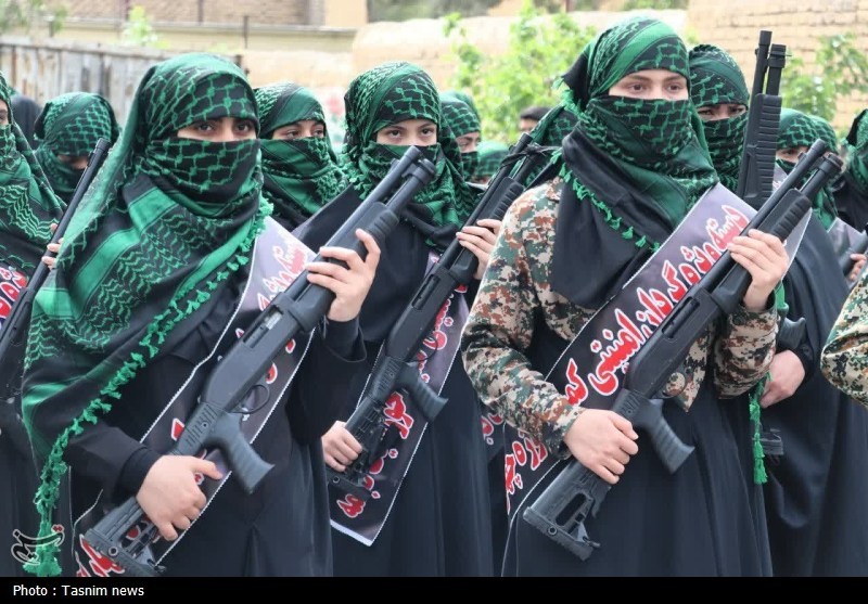 مشهد مقدس , اخبار مشهد , بسیج سازندگی , بسیج دانشجویی , بسیج اساتید , بسیج هنرمندان , خراسان رضوی , رژه , سپاه پاسداران انقلاب اسلامی , جنگ آمریکا و رژیم صهیونیستی علیه ایران , زنان , 