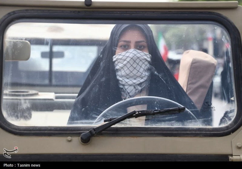 مشهد مقدس , اخبار مشهد , بسیج سازندگی , بسیج دانشجویی , بسیج اساتید , بسیج هنرمندان , خراسان رضوی , رژه , سپاه پاسداران انقلاب اسلامی , جنگ آمریکا و رژیم صهیونیستی علیه ایران , زنان , 