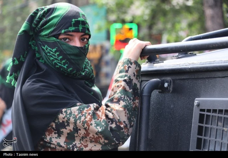 مشهد مقدس , اخبار مشهد , بسیج سازندگی , بسیج دانشجویی , بسیج اساتید , بسیج هنرمندان , خراسان رضوی , رژه , سپاه پاسداران انقلاب اسلامی , جنگ آمریکا و رژیم صهیونیستی علیه ایران , زنان , 