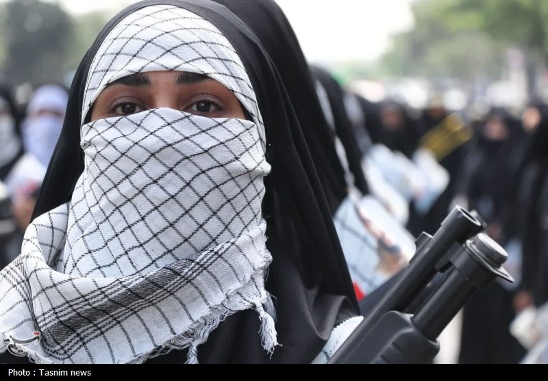 مشهد مقدس , اخبار مشهد , بسیج سازندگی , بسیج دانشجویی , بسیج اساتید , بسیج هنرمندان , خراسان رضوی , رژه , سپاه پاسداران انقلاب اسلامی , جنگ آمریکا و رژیم صهیونیستی علیه ایران , زنان , 