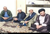 دیدار با خانواده شهید مرزبان در سنندج