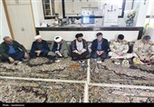 دیدار با خانواده شهید مرزبان در سنندج