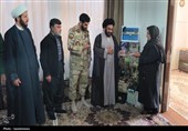 دیدار با خانواده شهید مرزبان در سنندج