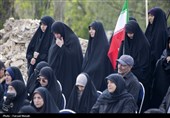 مراسم یادبود شهدای جنگ رمضان در کرمانشاه