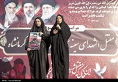 مراسم یادبود شهدای جنگ رمضان در کرمانشاه