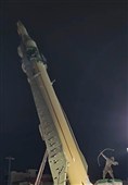 کمان آرش و موشک ایرانی در یک قاب+عکس