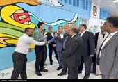 افتتاح ساختمان جدید گمرک قشم با حضور معاون وزیر اقتصاد در سایه جنگ تحمیلی