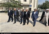 افتتاح ساختمان جدید گمرک قشم با حضور معاون وزیر اقتصاد در سایه جنگ تحمیلی