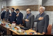 افتتاح ساختمان جدید گمرک قشم با حضور معاون وزیر اقتصاد در سایه جنگ تحمیلی