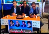 برپایی میز خدمت شبانه اداره صمت کهگیلویه در میدان مرکزی دهدشت