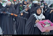 اجتماع دختران جان فدای ایران حافظان خلیج فارس در قشم