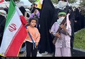 اجتماع دختران جان فدای ایران حافظان خلیج فارس در قشم