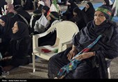 اجتماع دختران جان فدای ایران حافظان خلیج فارس در قشم