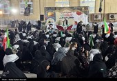اجتماع دختران جان فدای ایران حافظان خلیج فارس در قشم
