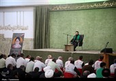 چهلم شهادت وزیر اطلاعات در حرم حضرت معصومه(س)