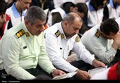چهلم شهادت وزیر اطلاعات در حرم حضرت معصومه(س)