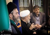 دیدار پاسداران سپاه حضرت عباس(ع) استان اردبیل با آیت الله عاملی