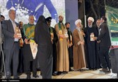 خادمان رضوی در اجتماع خونخواهی رهبر شهید در بجنورد