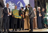 خادمان رضوی در اجتماع خونخواهی رهبر شهید در بجنورد