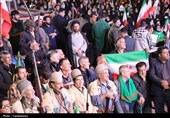 روح حماسه و مقاومت در خیابان‌های یاسوج