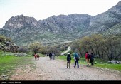گردشگران در منطقه حفاظت شده چالابه - کرمانشاه