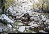 گردشگران در منطقه حفاظت شده چالابه - کرمانشاه