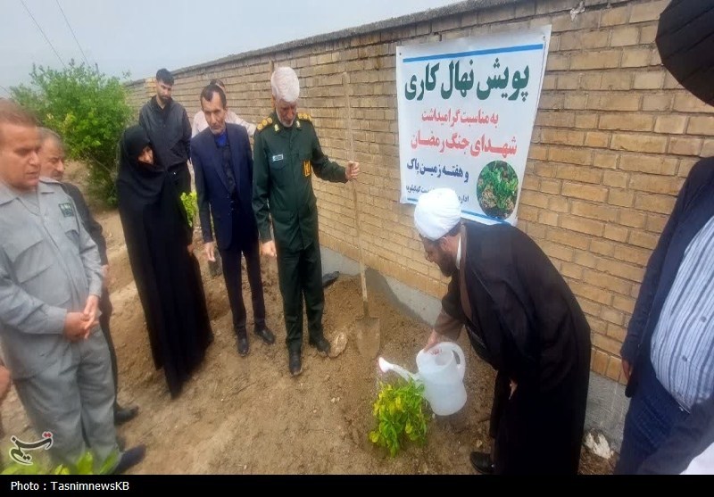 اخبار استان کهگیلویه و بویراحمد , اخبار کهگیلویه , روز درختکاری , پویش , 