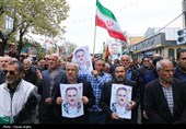 تشییع پیکر مطهر شهید محرمعلی خالقی - زنجان